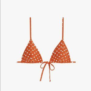 WeWoreWhat Cooper Bikini Top Bran